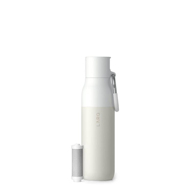 LARQ 顼 Bottle Filtered ܥȥ ե륿 Granite White - 500ml ե륿դ...