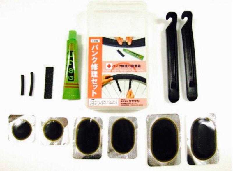 サギサカ(SAGISAKA) 自転車用 パンク修理 パンク修理セット Lサイズ 31695