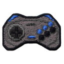 セガハードウェア 2way刺繍ワッペン<セガサターン コントローラー> 【オフィシャルライセンス商品】 グラフト ゲーミングライフ GGL021(3)