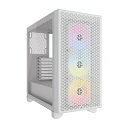CORSAIR 3000D RGB TG AIRFLOW White 120mm ARGBファン 3基搭載 ミドルタワー ATX PCケース ホワイト CC-9011256-WW(2)