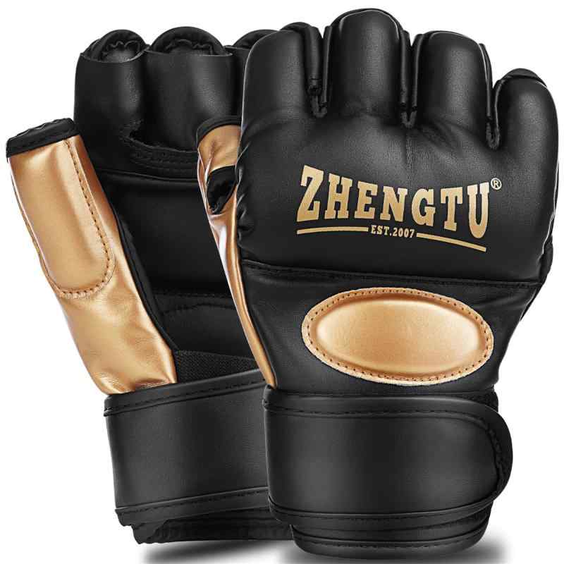 ZHENGTU オープンフィンガーグローブ 【RIZIN現役 CFFCフライ級王者に 第5代DEEPフライ級王者「神龍誠..