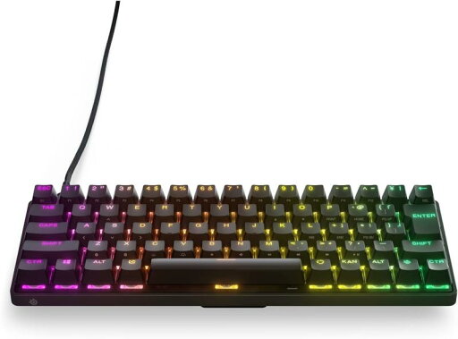 (並行輸入品)SteelSeries ゲーミングキーボード ミニサイズ Apex 9 Mini JP 有線 日本語配列 レスポンスタイム0.2ms 搭載 アクチュエーションポイント1.0mm設定可能 OptiPoint光学スイッチ 高耐久 64830 ブ (並行輸入品)SteelSeries ゲーミングキーボード ミニサイズ Apex 9 Mini JP 有線 日本語配列 レスポンスタイム0.2ms 搭載 アクチュエーションポイント1.0mm設定可能 OptiPoint光学スイッチ 高耐久 64830 ブ