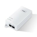 ギガビット PoE++ インジェクタ 60W IEEE802.3bt/at/af 準拠、PoE(15.4W) または PoE+(30W) または PoE++(60W) Power Over Ethernet 距離を最大 328 フィート供給、カメラ/アク