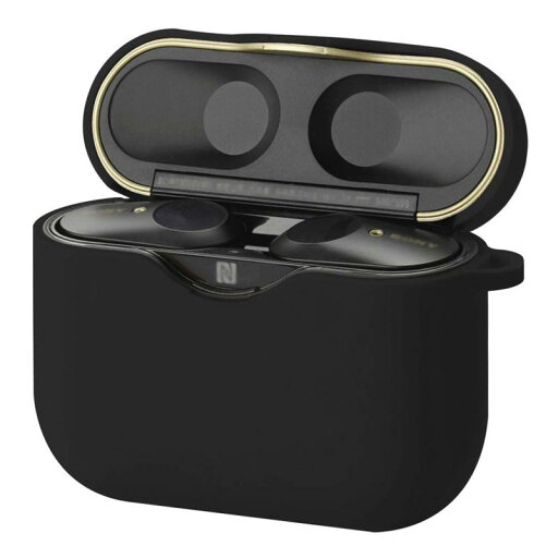 Geekria シリコン カバー 互換性 カバーソニー Sony WF-1000XM3 対応 True Wireless Earbuds 充電ケース充電ケースカバー 外装カバー キーホルダーフック付き 充電ポートアクセス可能 (Black) Geekria シリコン カバー 互換性 カバーソニー Sony WF-1000XM3 対応 True Wireless Earbuds 充電ケース充電ケースカバー 外装カバー キーホルダーフック付き 充電ポートアクセス可能 (Black)