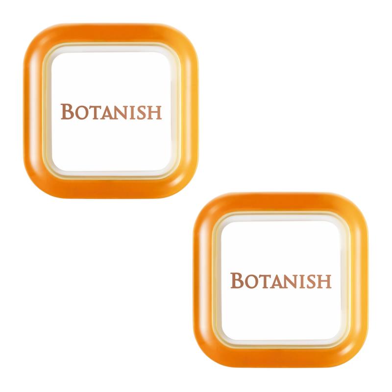 CARALL(カーオール) 晴香堂 車用 芳香剤 ボタニッシュ エア 2個パック キンモクセイ 2.4gx2個 3613