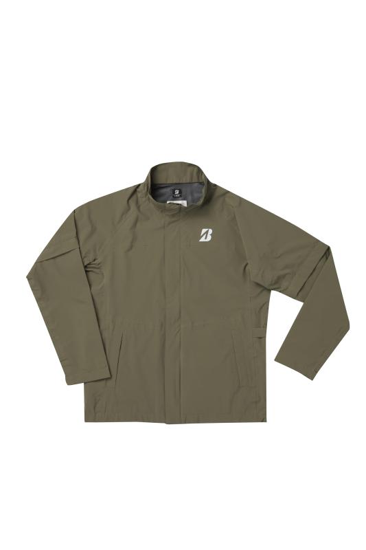 [ブリヂストンゴルフ] レインコート 水神レインブルゾン84G01 メンズ KH L