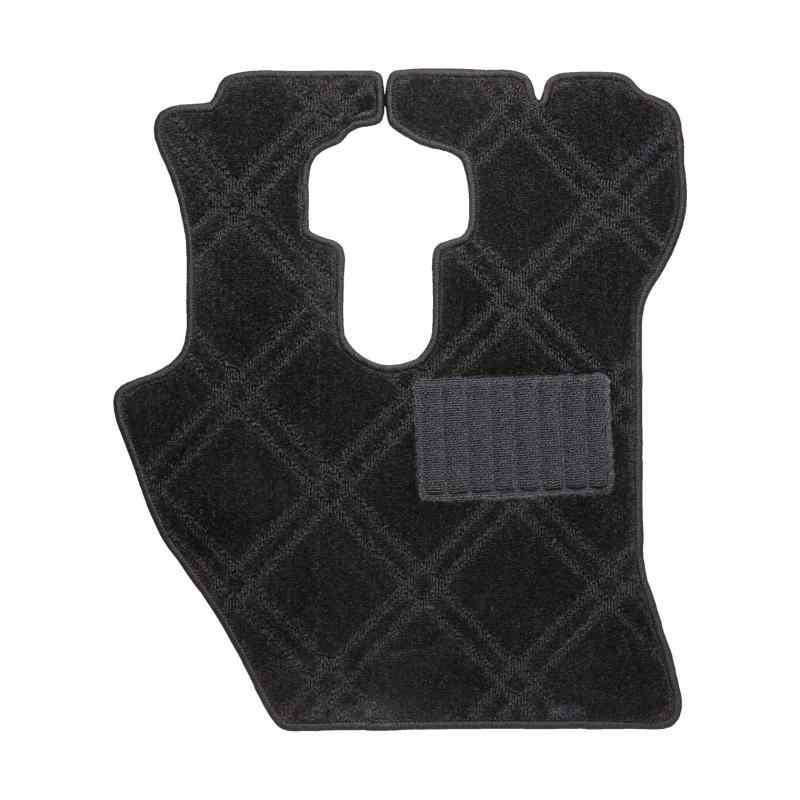 ミヤビ 雅 トラック用品 内装品 フロアマット Wダイヤ ふそう ファイブスターギガ ブラック 運転席 FM-..