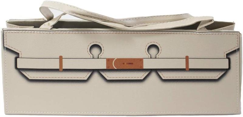 Anberotta カジュアル ワインバッグ シャンパン ボトルバッグ 収納 ケース 持ち運び 手提げ袋 N-W092-B (ベージュ)