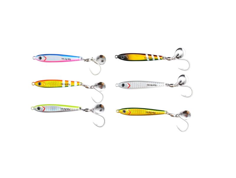 KAJIKI（カジキ）メタルジグ NA jig ナナジグ 40g/60g/70g/80g/100g/125g/150g/180g多層コーティング ..