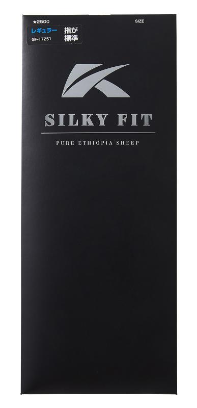 キャスコ(Kasco) ゴルフグローブ SILKY FIT シルキーフィット レギュラーサイズ メンズ GF-17251 ブラ..