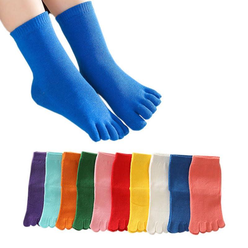 [Lettyhe] 子供 靴下 五本指ソックス キッズ ショートソックス くつ下 男の子 女の子 スポーツソックス..
