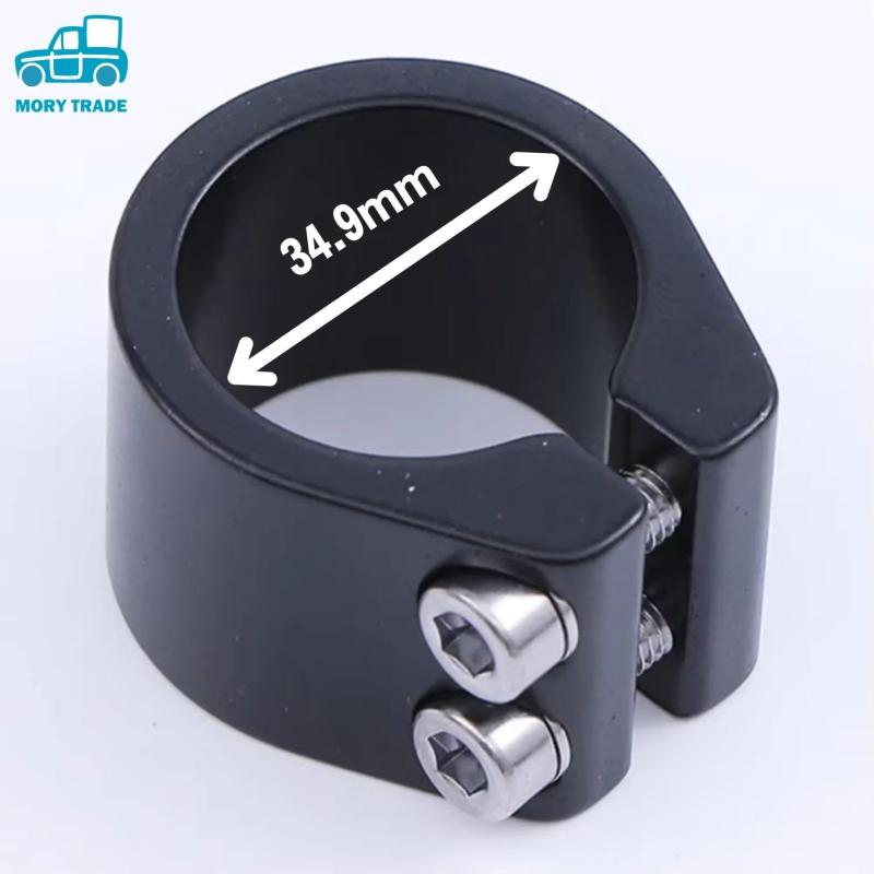 MORYTRADE シートクランプ 幅広タイプ 高さ2.5cm シートポスト クランプ 自転車 ロードバイク MTB カー..