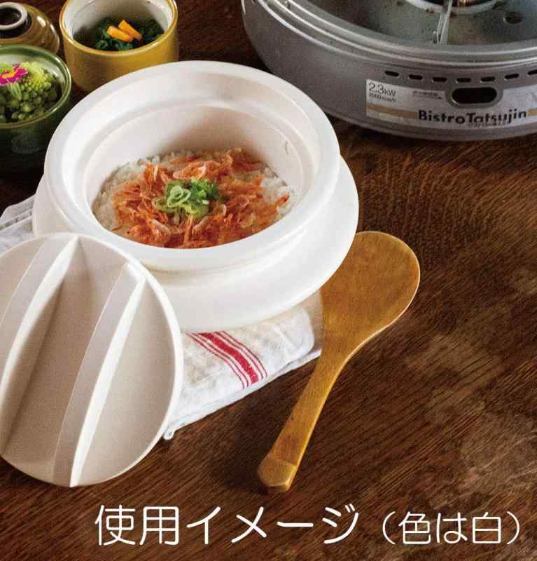 萬古焼 羽釜の ご飯鍋 1.5合 黒 21-95