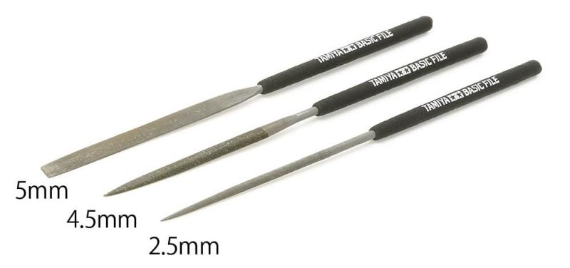 タミヤ クラフトツールシリーズ No.104 ベーシックヤスリセット 細目ダブルカット プラモデル用工具 74..