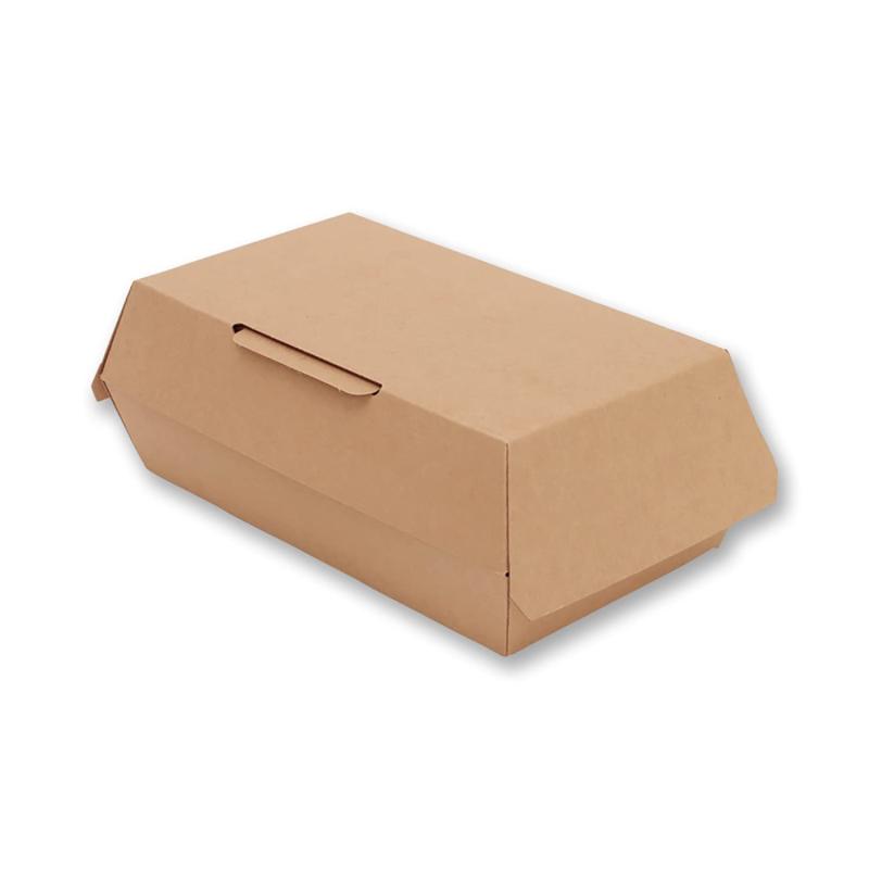 【ケース販売】HEIKO 食品容器 ネオクラフト ランチBOX M 004248009 1ケース(20枚入×8袋 合計160枚)