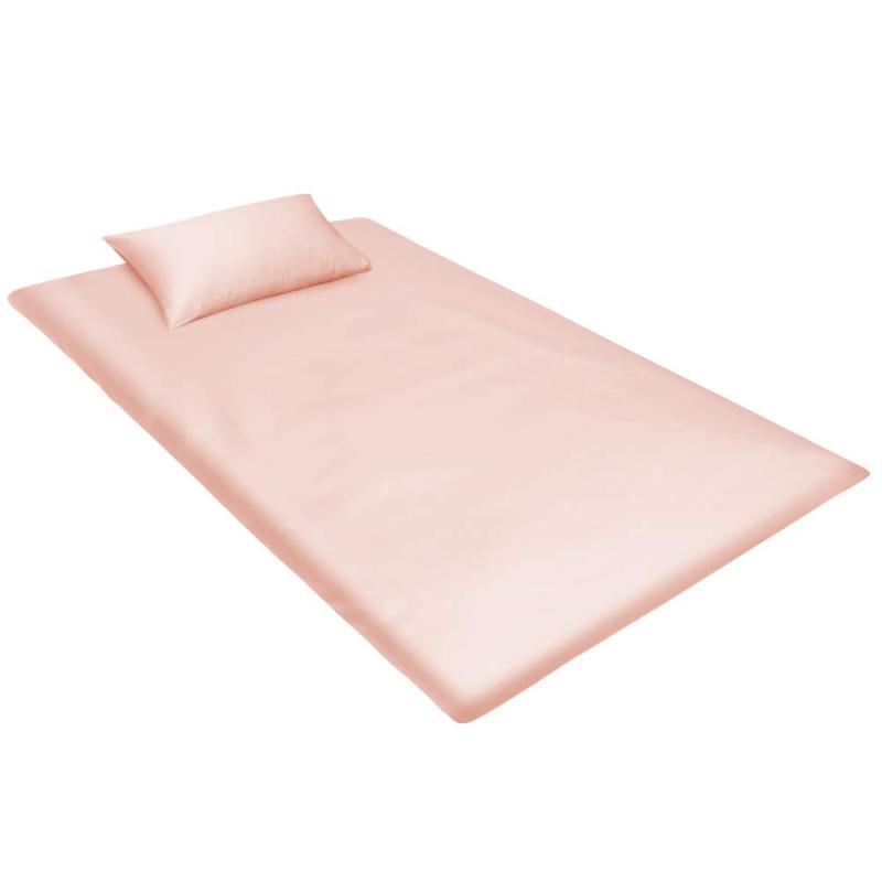 敷き布団カバー ダブル 綿100％ サテン織り 300本高密度生地 敷布団カバー 和式 敷布団用 敷きふとんカ..