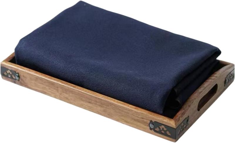 【IPPON 】書道 下敷き 90×180cm 全紙用 ウール60% 厚さ1.8mm フェルト 紺 水洗い 大判タイプ 毛氈 も..
