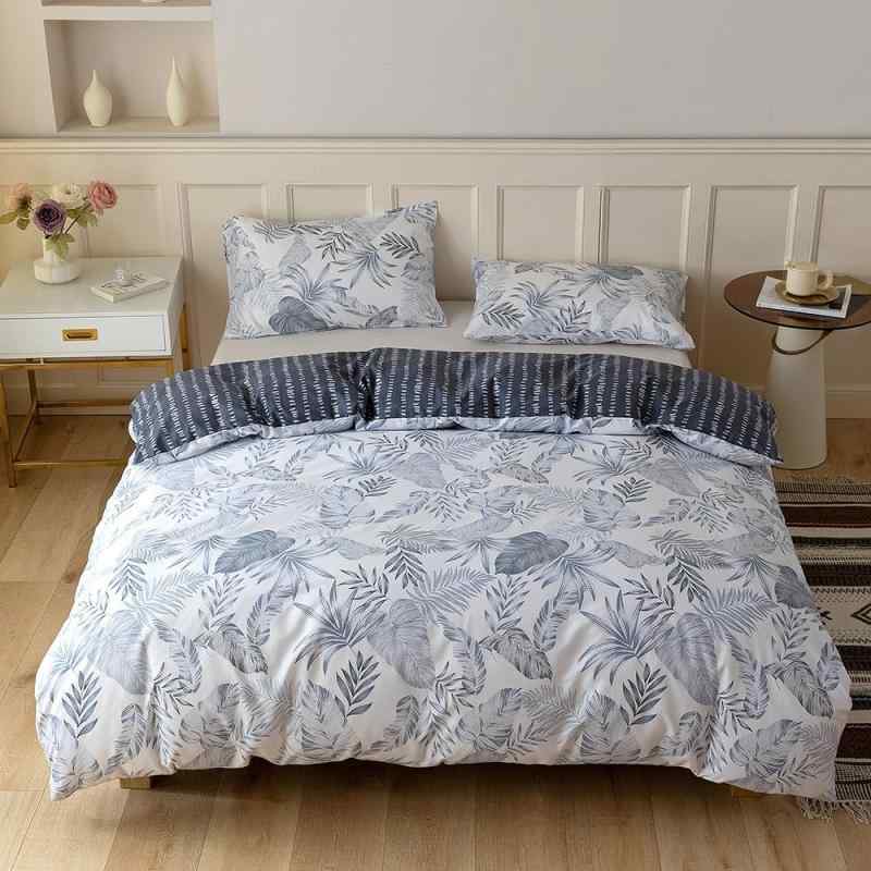 掛け布団カバー 《190x210cm 綿100％ YKKファスナー》掛けふとんカバー 洗い替え 通気性が良い 防ダニ ..