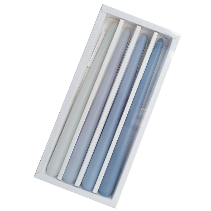 4個入り 手作りキャンドル テーパーキャンドル ソイワックス アロマキャンドル 香りの蝋燭 ろうそく 結..