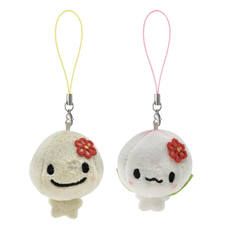 [LamPlanning] ピタッとペアマスコット ぬいぐるみ ペア ストラップ マグネット カップル 仲良し チャ..