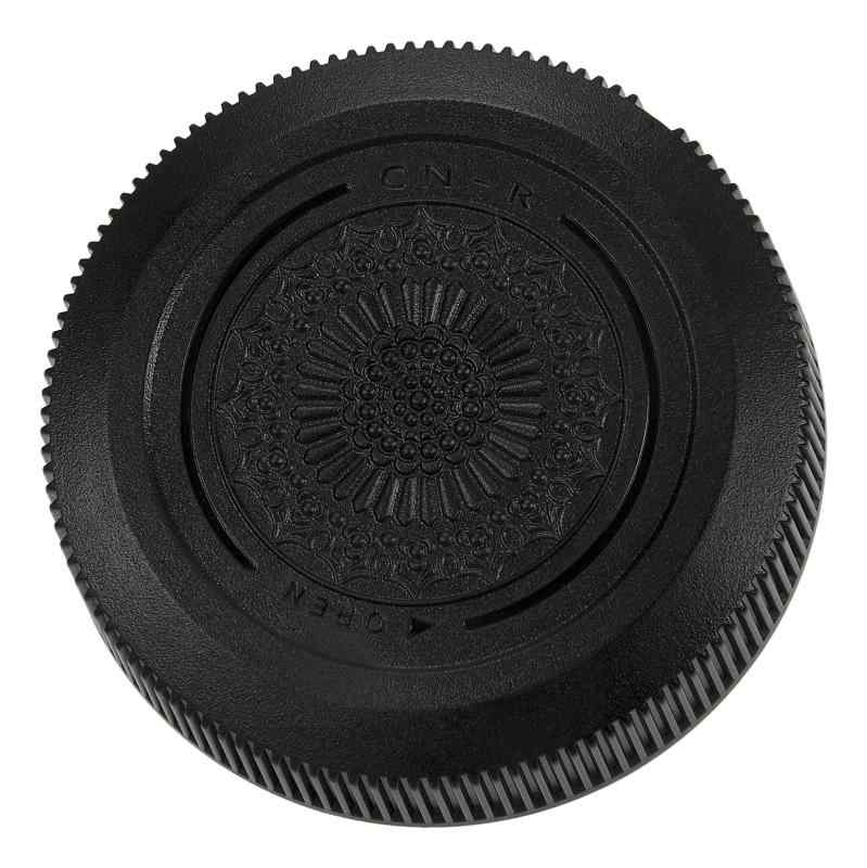 Fotodiox デザイナーブラックリアレンズキャップ Canon Rfレンズ用 - Canon Rfマウントレンズとアダプ..