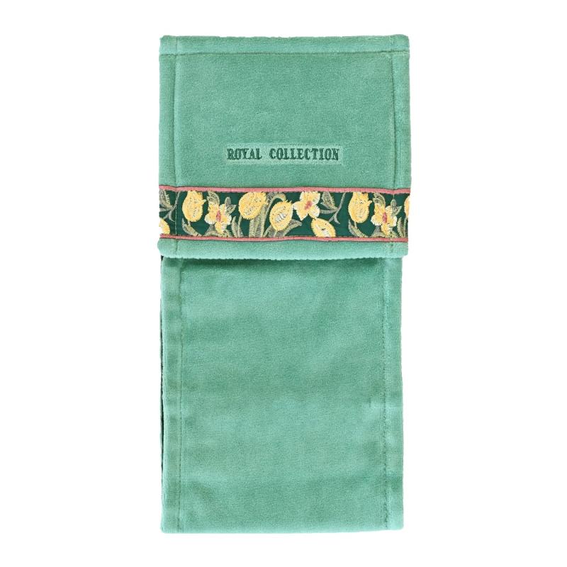 オカ(OKA) ロイヤルコレクション アーツ トイレットペーパーホルダーカバー グリーン (洗える 北欧 お..