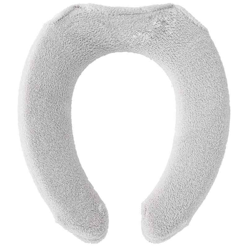 オカ(OKA) 乾度良好Dナチュレ トイレ便座カバー U型専用 グレー (かんどりょうこう 洗える トイレ ニッ..