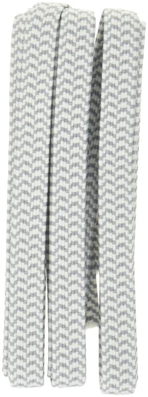 川村製紐 チドリストレッチテープ 平ゴム 10コール グレー×白 KW93270(3)