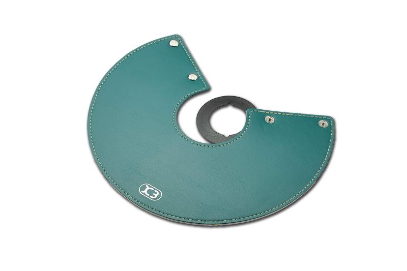 キジマ(Kijima) K3 バイクパーツ ランプシェード レザー調タイプ 36φランタン対応 グリーン ZK3-20002G