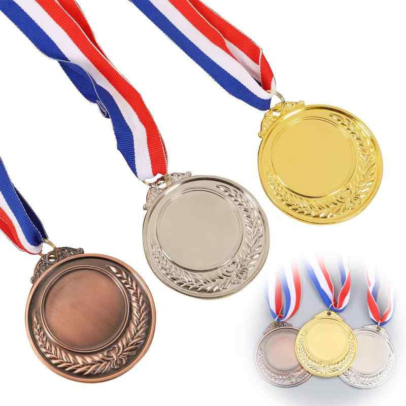 PAVIKE メダル おもちゃ ディスプレイ 金メダル おもちゃ玩具 子供 3枚 金メダルマン ゴールドメダル ..