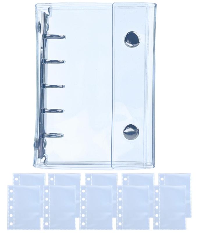 Archtypes シール帳 透明 シール バインダー 女の子 はがせる m5 シール手帳 マイクロ5 クリア （TWIN ..