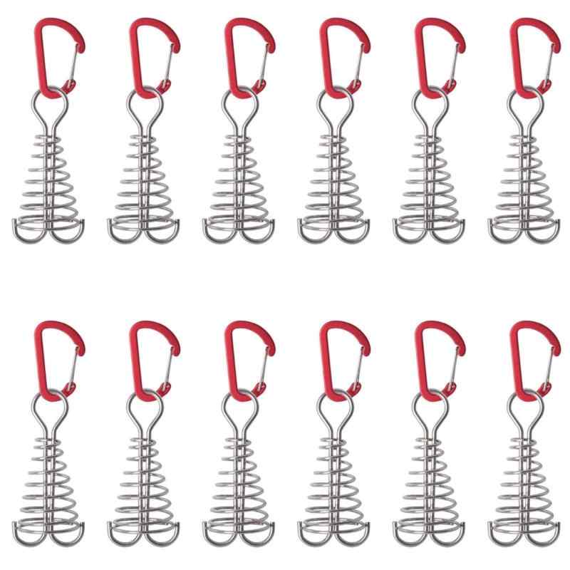 [SCGEHA] アンカーペグ ウッドデッキ ペグ デッキペグ 自在金具 キャンプ テント アウトドア 留め具 （..