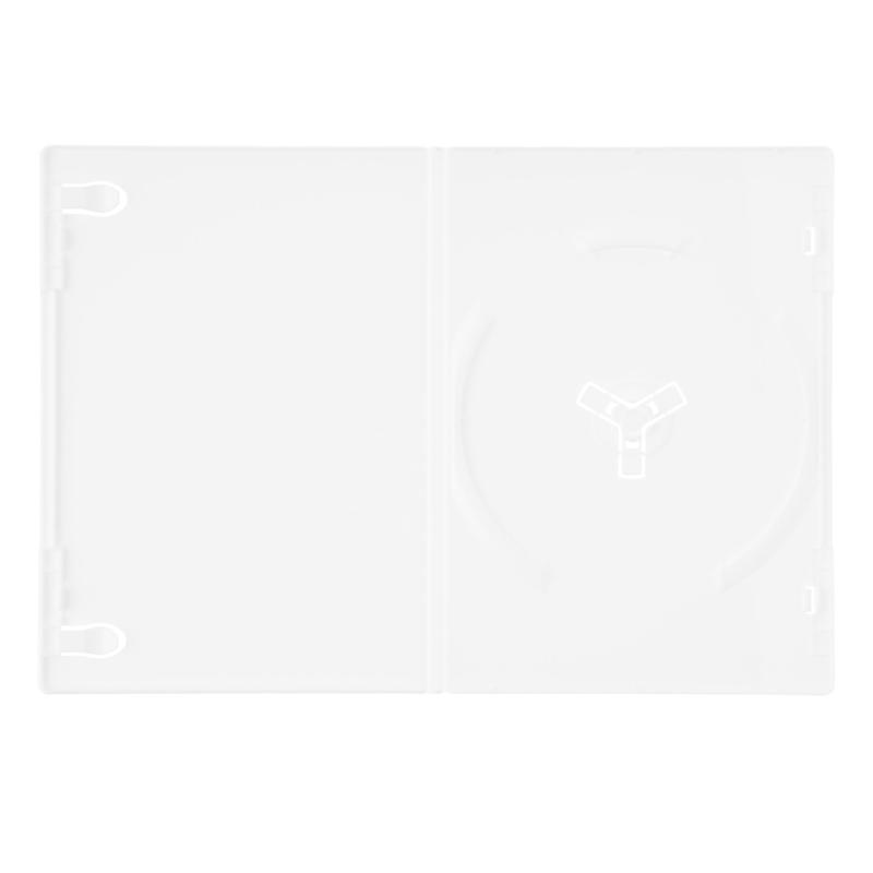 COMCOM 7mm厚スリムDVDトールケース 1枚収納 白 50個セット CS7-DVDT1S-50WH