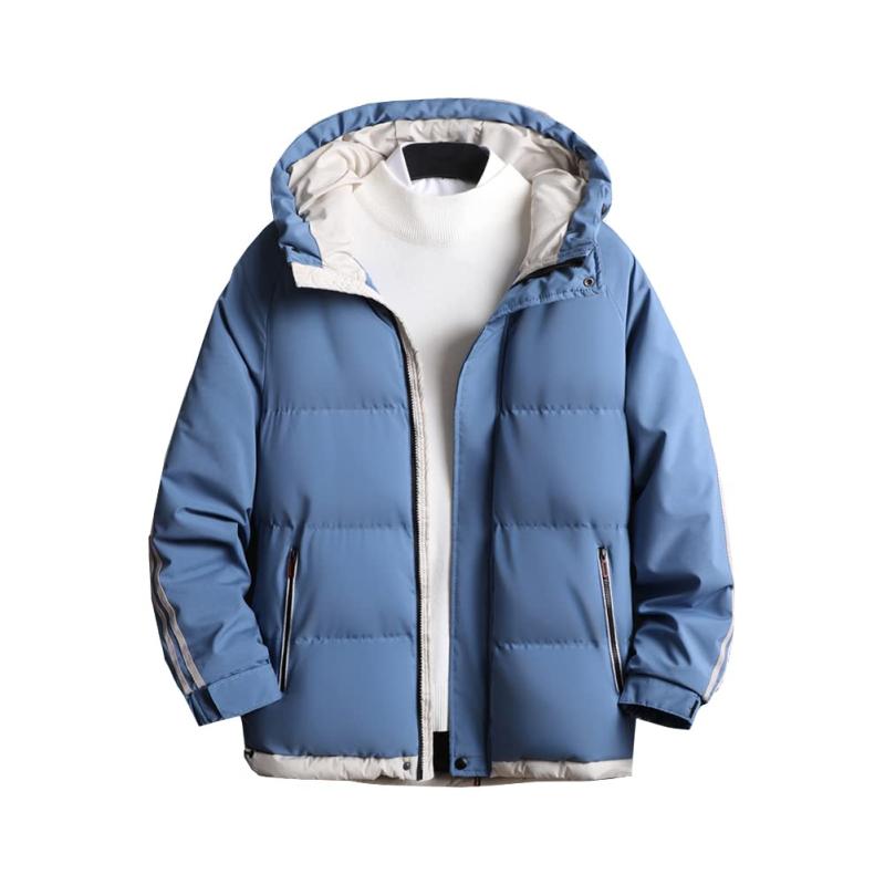 [Anzn] ダウンコート メンズ ダウンジャケット ジャケットコート フード付きカジュアル 防寒  ...