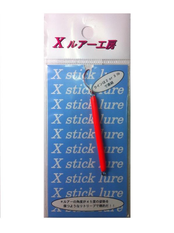 RECENT(リセント) ルアー Xスティックミニ 0.9g No.9 オレンジ(4)