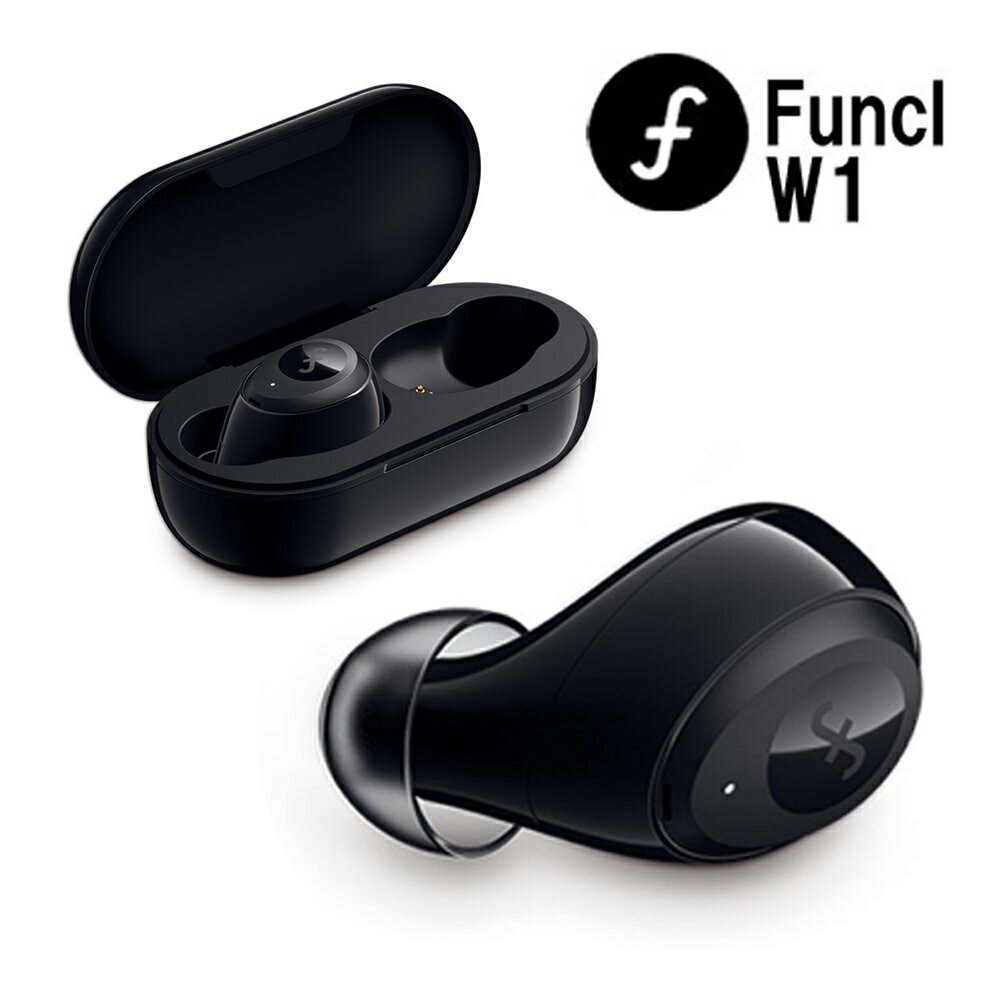 FUNCL Bluetooth5.0 W1 イヤホン ワイヤレスイヤホン 高音質 自動ペアリング マイク付き IPX5完全防水 ハンズフリー通話 ノイズキャンセリング 両耳 iPhone/Android通用 Siri対応