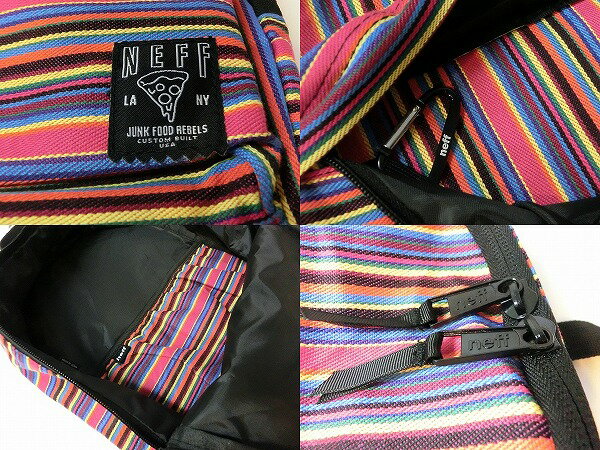 NEFF �Хå��ѥå�SCHOLAR BACKPACK - JUNK FOOD REBEL