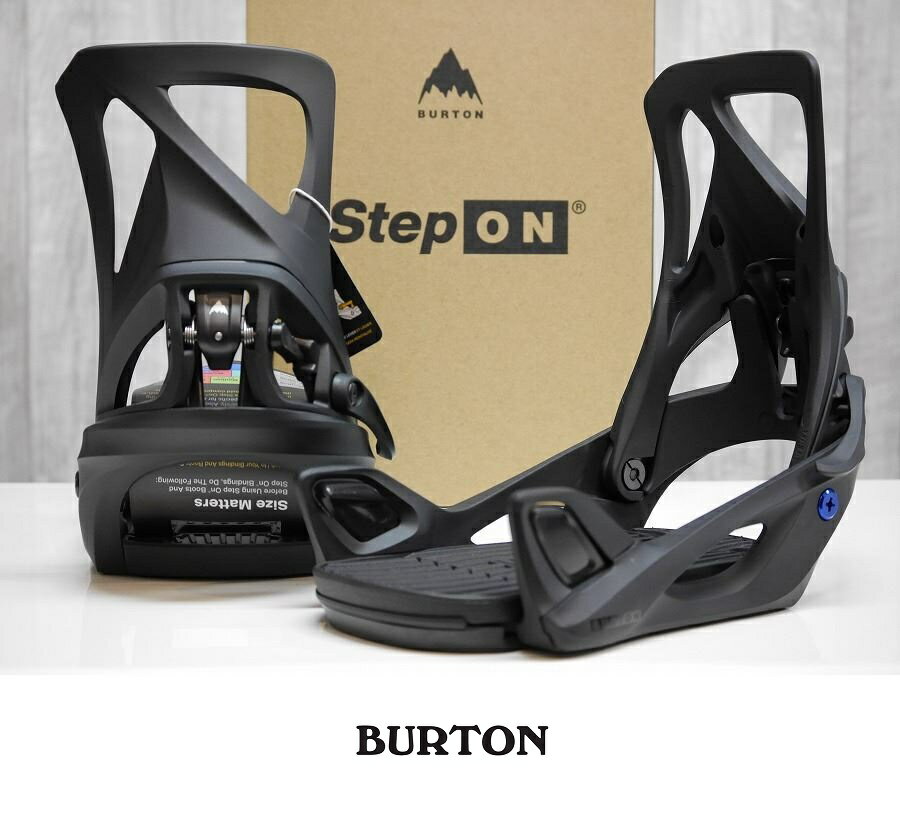 25-26 BURTON Women's Step On Re:Flex Bindings - Black - 国内正規品 レディース ステップオン スノーボード バインディング(4.0)