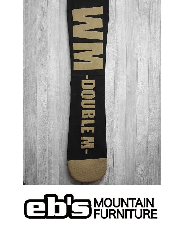 ebs x WM ソールカバー KNIT COVER - BLACK/BEIGE スノーボードケース 国内正規品 ニットカバー