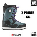 24-25 DEELUXE X-PLORER S4 - 国内正規品 サーモインナー スノーボード ブーツ