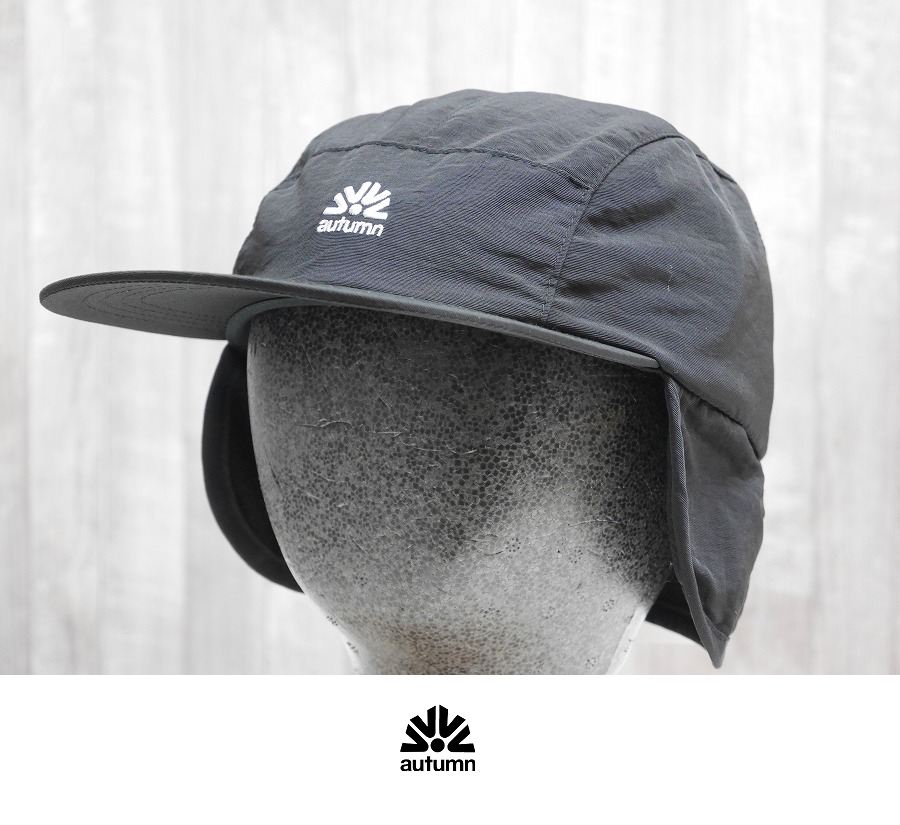 樂天商城 - 25 AUTUMN オータム キャップ 帽子 DWR FLAP CAP - BLACK 国内正規品 スノーボード