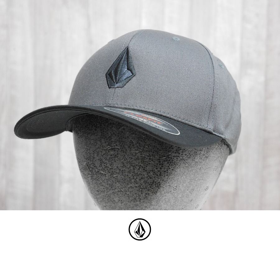樂天商城 - 26 VOLCOM ボルコム キャップ 帽子 FULL STONE FLEXFIT HAT - ASB - L/XL 国内正規品 帽子