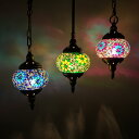 ペンダントライト 北欧 おしゃれ LED対応 楕円形 星 花柄 ステンドグラス ガラス 天井照明 玄関 和風 レトロ トルコランプ アンティーク 吊り下げ照明 ...