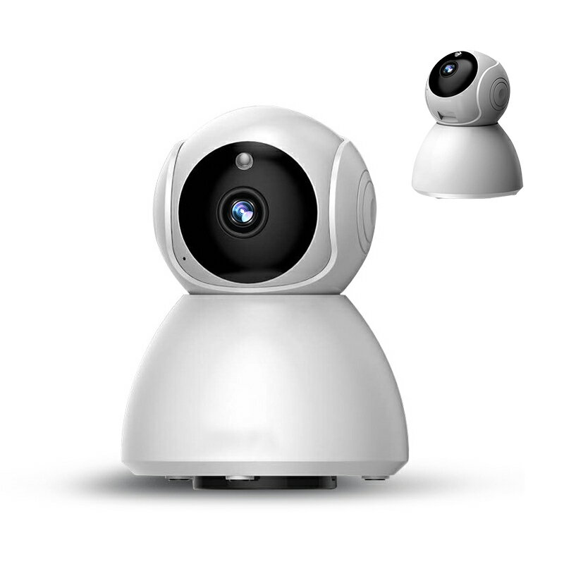 送料無料 防犯カメラ 監視カメラ 屋外 家庭用 wifi Wi-Fi対応 録画 室内 屋内 部屋 見守りカメラ スマホ対応 会話可能 屋内 WIFI 取付簡単3way