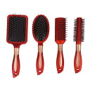 ヘアブラシ くし ブラシ カールブラシ パドルブラシ ヘアケア 頭皮マッサージ 絡まない サラサラ 贈り物 プレゼント 母の日 ギフト プレゼント 実用的 花束
