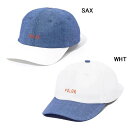 POLER(ポーラー)FURRY FONT CHAMBRAY DAD CAP キャップ メンズ 帽子