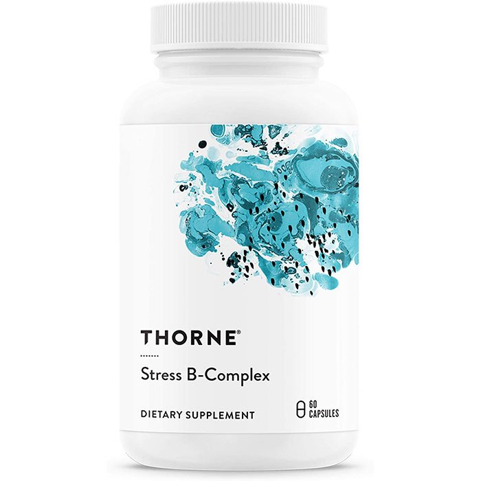 Thorne Research社製　(c)　ストレス B-コンプレックス　60カプセル入り Thorne Research Stress B-Complex