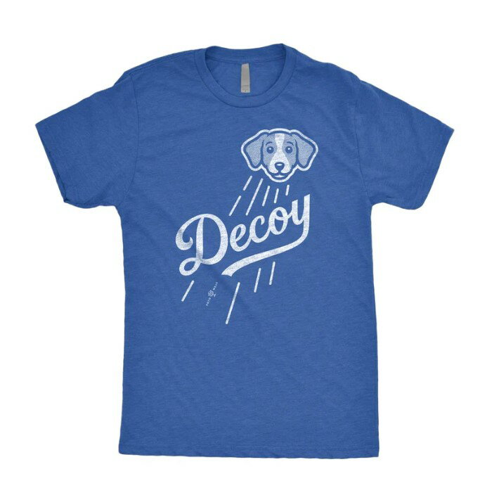     hW[X JĕIA fRsBE璍ڂ̃ Decoy fRC fUCTVcoIRotoWear Decoy T-Shirt Shohei Ohtani dog