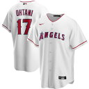 在庫あり 無くなり次第終了【MLBグッズ購入したらもれなくもらえる！ANGELSグッズ】MLB オフィシャル エンジェルス 大谷翔平選手 NIKE ナイキ レプリカ ユニフォーム ホワイト Los Angeles Angels Nike Home Replica Player Name Jersey - White