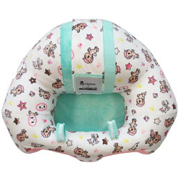 HUGABOO ハガブー ベビーチェアー　赤ちゃん お座り クッション アメリカ直送　The Original Hugaboo Infant Sitting Chair - Tokidoki - Dolce Rides Again, White